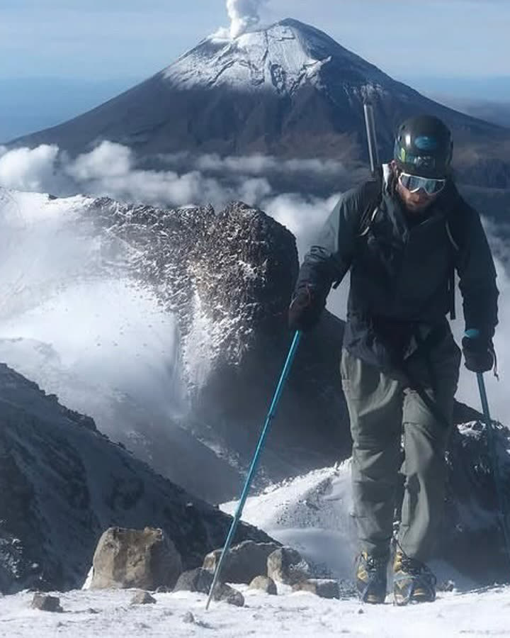Jordan Towns on a mountain summit